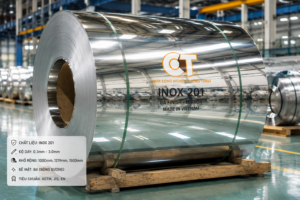 Cuộn Inox 201 - Giải Pháp Thép Không Gỉ Tiết Kiệm Cho Mọi Công Trình 2 cuộn inox 201