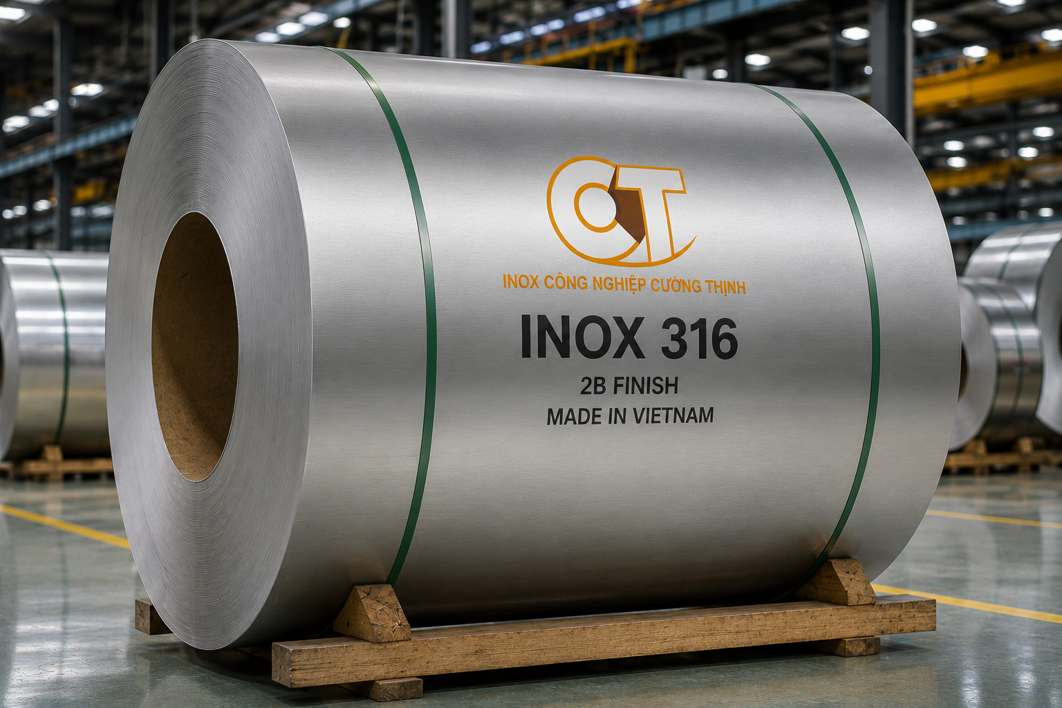 Cuộn Inox 316 - "Vua" Chống Ăn Mòn Cho Môi Trường Khắc Nghiệt Nhất 1 Cuộn Inox 316 - "Vua" Chống Ăn Mòn Cho Môi Trường Khắc Nghiệt Nhất