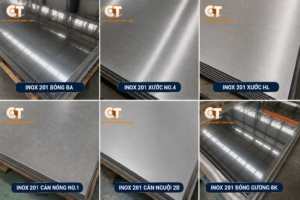 Tấm Inox 201 - Lựa Chọn Kinh Tế Cho Nhu Cầu Sản Xuất Hàng Loạt 2 tấm inox 201