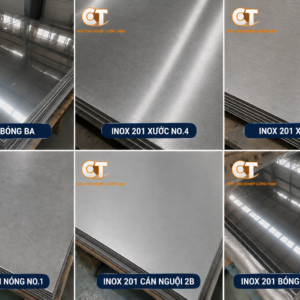 Tấm Inox 201 - Lựa Chọn Kinh Tế Cho Nhu Cầu Sản Xuất Hàng Loạt