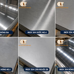 Tấm Inox 304 - "Ngôi Sao" Toàn Năng Trong Ngành Thép Không Gỉ