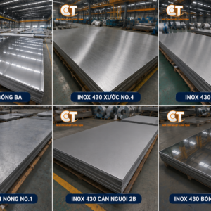 Tấm Inox 430 - Vật Liệu "Vàng" Cho Sản Phẩm Có Từ Tính và Giá Rẻ